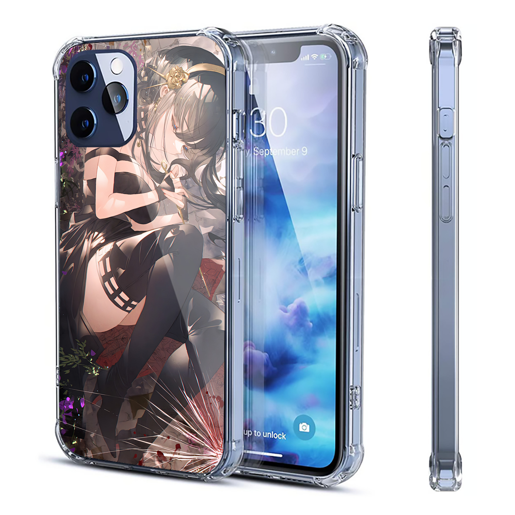 （画像用） SPY×FAMILY间谍家家酒 【iPhone 12シリーズ対応】透明スマホケース（クリアソフトケース）